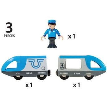 Brio Toys Travel Τρενάκι για 3+ Ετών