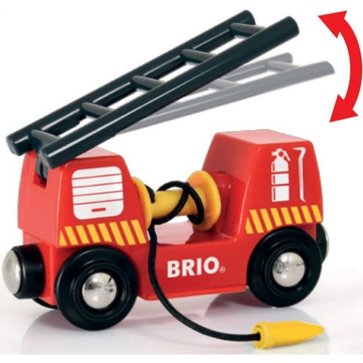 Brio World Πυροσβεστικό Όχημα Σκάλας Όχημα Παιχνίδι 33811