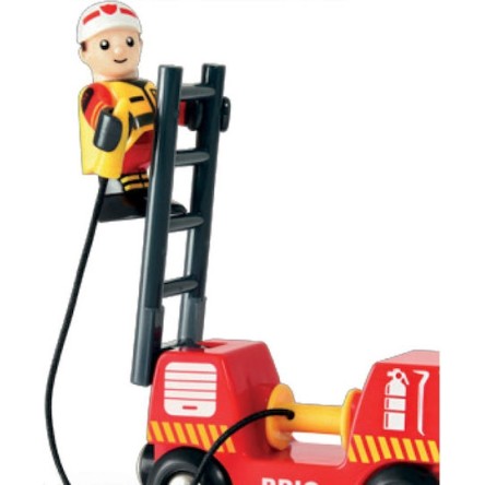 Brio World Πυροσβεστικό Όχημα Σκάλας Όχημα Παιχνίδι 33811