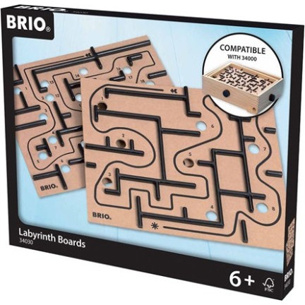 Brio Toys Ξύλινο Επιτραπέζιο Φλιπεράκι Labyrinth Boards