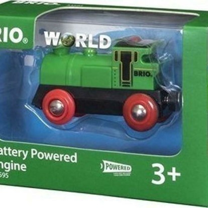 Brio Toys Powered Engine Τρενάκι από Ξύλο για 3+ Ετών