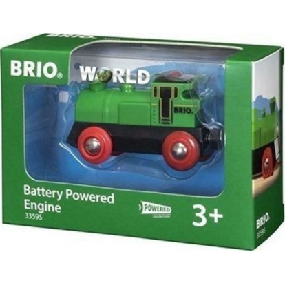 Brio Toys Powered Engine Τρενάκι από Ξύλο για 3+ Ετών