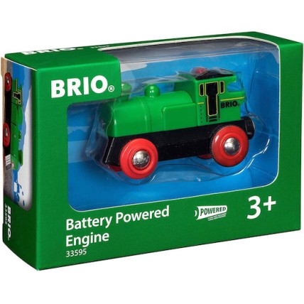 Brio Toys Powered Engine Τρενάκι από Ξύλο για 3+ Ετών