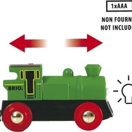 Brio Toys Powered Engine Τρενάκι από Ξύλο για 3+ Ετών