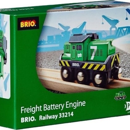 Brio Toys Freight Engine Τρενάκι για 3+ Ετών