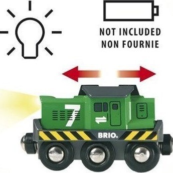 Brio Toys Freight Engine Τρενάκι για 3+ Ετών