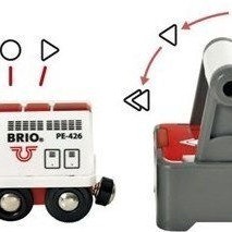 Brio Toys Remote Control Travel Τρενάκι με Ήχο και Φως για 3+ Ετών