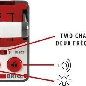 Brio Toys Remote Control Travel Τρενάκι με Ήχο και Φως για 3+ Ετών