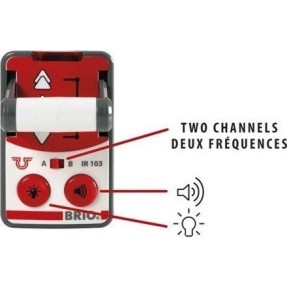 Brio Toys Remote Control Travel Τρενάκι με Ήχο και Φως για 3+ Ετών