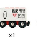 Brio Toys Remote Control Travel Τρενάκι με Ήχο και Φως για 3+ Ετών