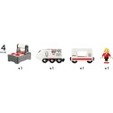 Brio Toys Remote Control Travel Τρενάκι με Ήχο και Φως για 3+ Ετών
