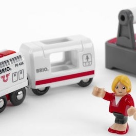 Brio Toys Remote Control Travel Τρενάκι με Ήχο και Φως για 3+ Ετών
