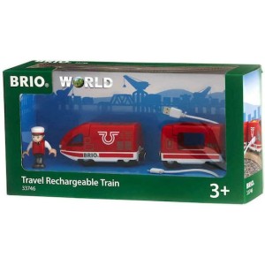 Brio Toys Travel Rechargeable Τρενάκι για 3+ Ετών