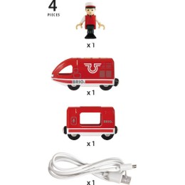 Brio Toys Travel Rechargeable Τρενάκι για 3+ Ετών