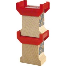 Brio Toys Super Supports Ράγες Σιδηρόδρομου