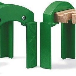Brio Toys Stacking Track Supports Ράγες Σιδηρόδρομου από Ξύλο