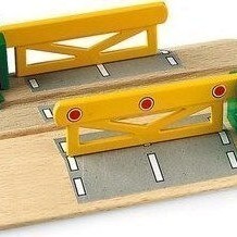 Brio Toys Action Crossing Αξεσουάρ Σιδηρόδρομου για 3+ Ετών