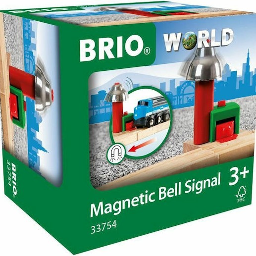 Brio Toys Bell Signal Αξεσουάρ Σιδηρόδρομου για 3+ Ετών