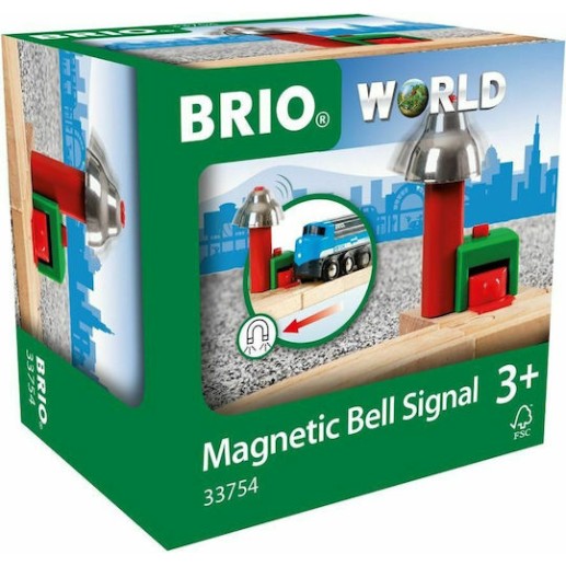 Brio Toys Bell Signal Αξεσουάρ Σιδηρόδρομου για 3+ Ετών