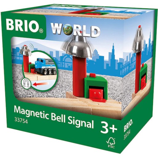 Brio Toys Bell Signal Αξεσουάρ Σιδηρόδρομου για 3+ Ετών