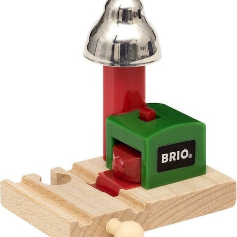 Brio Toys Bell Signal Αξεσουάρ Σιδηρόδρομου για 3+ Ετών