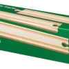 Brio Toys Long Straight Tracks Ράγες Σιδηρόδρομου από Ξύλο