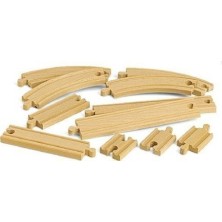 Brio Toys Expansion Pack Beginner Ράγες Σιδηρόδρομου για 3+ Ετών