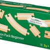 Brio Toys Expansion Pack Beginner Ράγες Σιδηρόδρομου για 3+ Ετών
