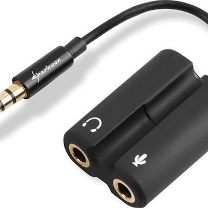 Sharkoon PMP35 Μετατροπέας 3.5mm male σε 3.5mm 2x female