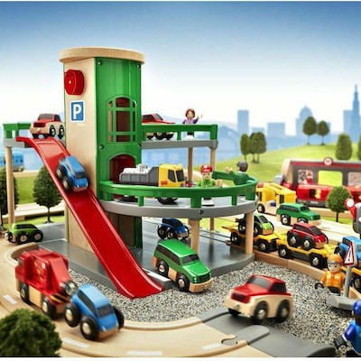 Brio Toys Πίστα Parking Garage