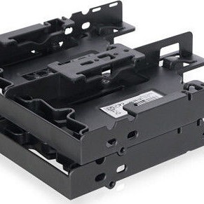 Icy Dock Flex-Fit Quattro Quattro 4x 2.5 Inch HDD/SSD Bracket for External 5.25 Inch Bay Μαύρο (MB344SP)