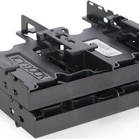Icy Dock Flex-Fit Quattro Quattro 4x 2.5 Inch HDD/SSD Bracket for External 5.25 Inch Bay Μαύρο (MB344SP)