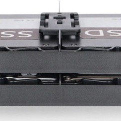 Icy Dock Flex-Fit Quattro Quattro 4x 2.5 Inch HDD/SSD Bracket for External 5.25 Inch Bay Μαύρο (MB344SP)