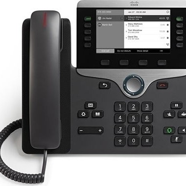 Cisco 8811 Ενσύρματο Τηλέφωνο IP Μαύρο