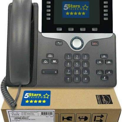 Cisco 8811 Ενσύρματο Τηλέφωνο IP Μαύρο