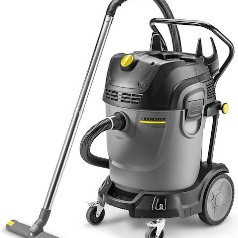 Karcher NT 65/2 Tact² Σκούπα Υγρών / Στερεών 2760W με Πλαστικό Κάδο 65lt