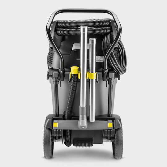 Karcher NT 65/2 Tact² Σκούπα Υγρών / Στερεών 2760W με Πλαστικό Κάδο 65lt
