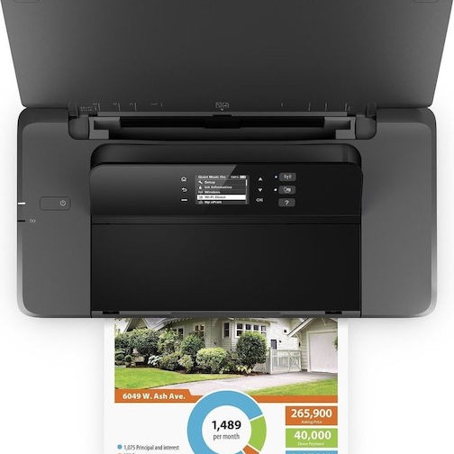 HP OfficeJet 200 Mobile Έγχρωμoς Εκτυπωτής Inkjet με WiFi και Mobile Print