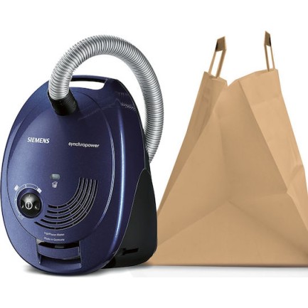 Siemens VS06A111 Ηλεκτρική Σκούπα 600W με Σακούλα 4lt Μπλε