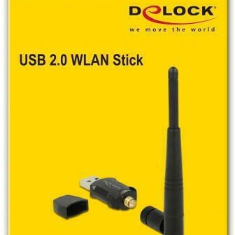 DeLock 12462 Ασύρματος USB Αντάπτορας Δικτύου με Αποσπώμενη Κεραία 433Mbps