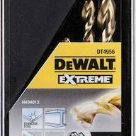 Dewalt Extreme Σετ 6 Τρυπάνια HSS με Κυλινδρικό Στέλεχος για Μέταλλο