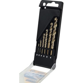 Dewalt Extreme Σετ 6 Τρυπάνια HSS με Κυλινδρικό Στέλεχος για Μέταλλο