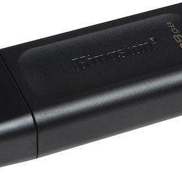 Kingston DataTraveler Exodia 128GB USB 3.2 Stick Μαύρο
