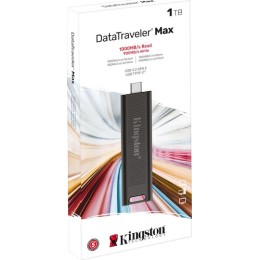 Kingston DataTraveler 1TB USB 3.2 Stick με σύνδεση USB-C Μαύρο