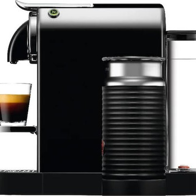 De'Longhi Citiz & Milk Καφετιέρα για Κάψουλες Nespresso Πίεσης 19bar με Αφρογαλιέρα Black