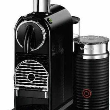 De'Longhi Citiz & Milk Καφετιέρα για Κάψουλες Nespresso Πίεσης 19bar με Αφρογαλιέρα Black