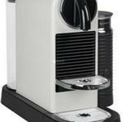 De'Longhi Citiz & Milk Καφετιέρα για Κάψουλες Nespresso Πίεσης 19bar με Αφρογαλιέρα White