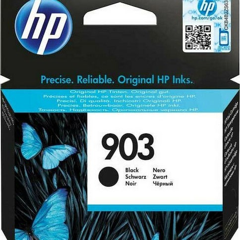 HP 903 Γνήσιο Μελάνι Εκτυπωτή InkJet Μαύρο (T6L99AE)