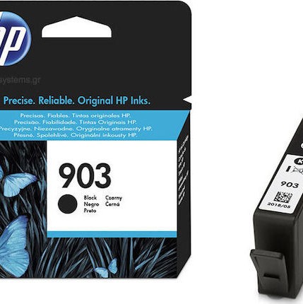 HP 903 Γνήσιο Μελάνι Εκτυπωτή InkJet Μαύρο (T6L99AE)