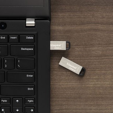 Kingston Datatraveler Kyson 256GB USB 3.2 Stick Μαύρο